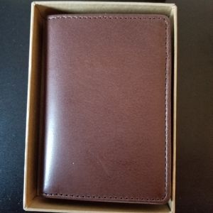JCrew leather card holder